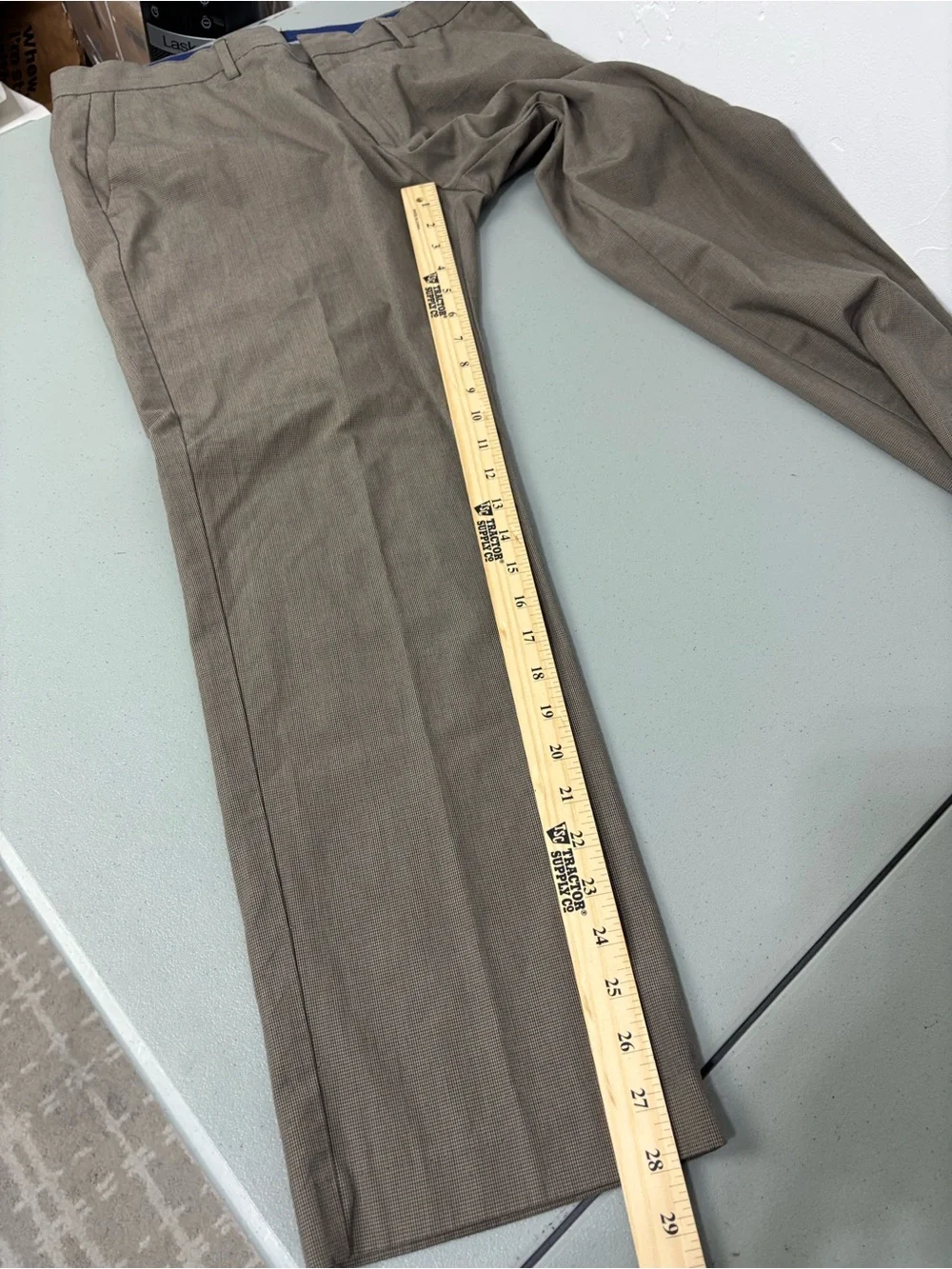 Banana Republic Men's Dress Pants Slacks 33x28 Cotton Preppy Career Office HEM